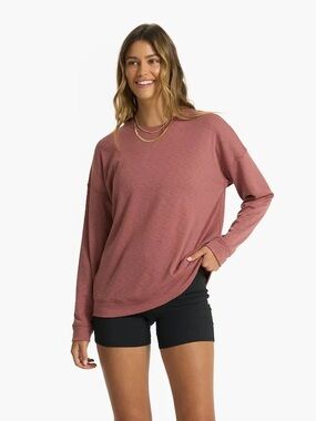 Vuori sunrise crew long sleeve sweatshirt